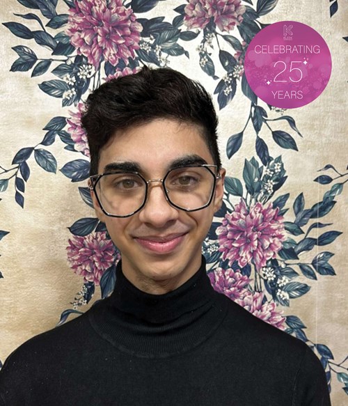 Adam With 25 Years Graphic