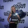 Olivia With Award