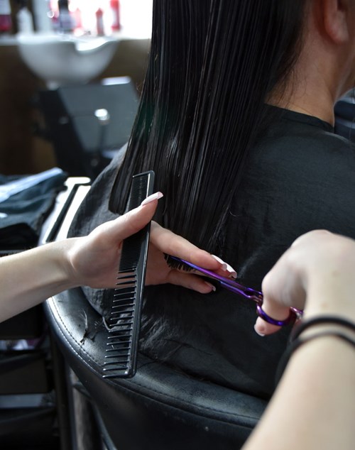 Hair Cutting By Apprentice