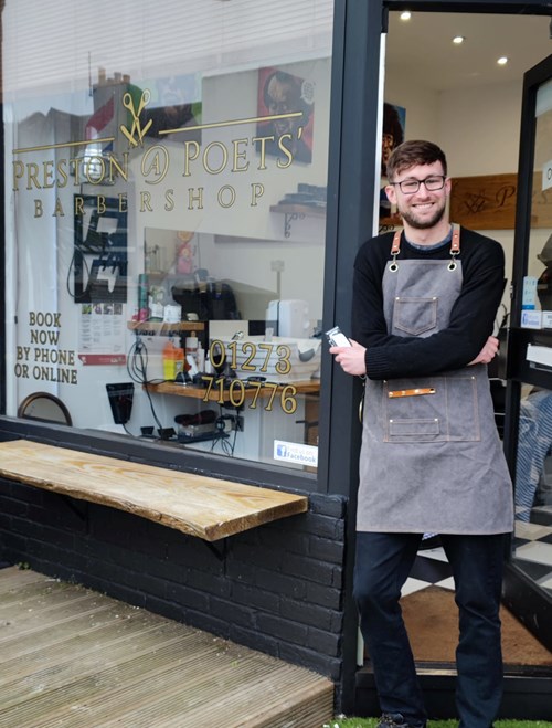 Greg Brough Barber L2 Distinction Preston @ Poets2