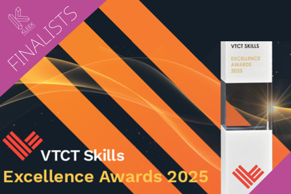 Kleek secures 4 VTCT Skills Excellence Awards nominations