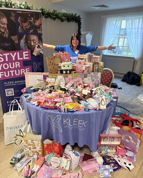 Kleek Apprenticeships Little Lady Locks Donations (1)