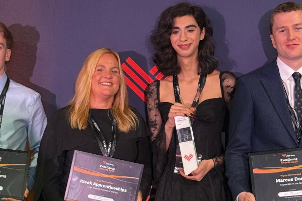 Double Celebration for Kleek and Apprentice Amira at 2026 VTCT Awards